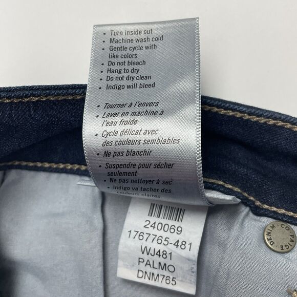 Paige Hoxton Jeans Dark Blue Ankle Skinny Women’s Size 27 - Picture 5 of 13